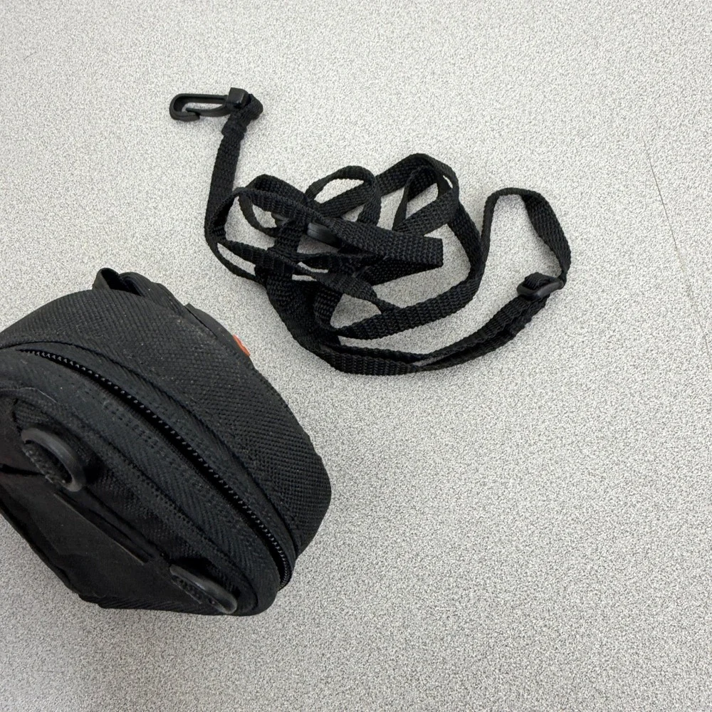 Lowepro Camera Case Unisex OS Black Digital Padded Pouch With Neck Strap